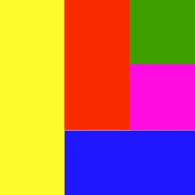 Tablero con posiciones